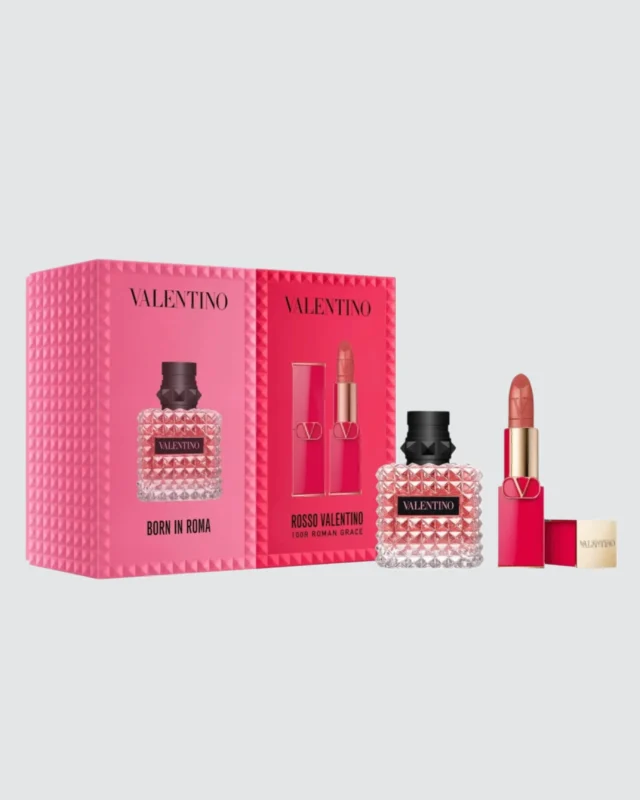 Valentino Donna Born In Roma Rosso Lipstick Set news